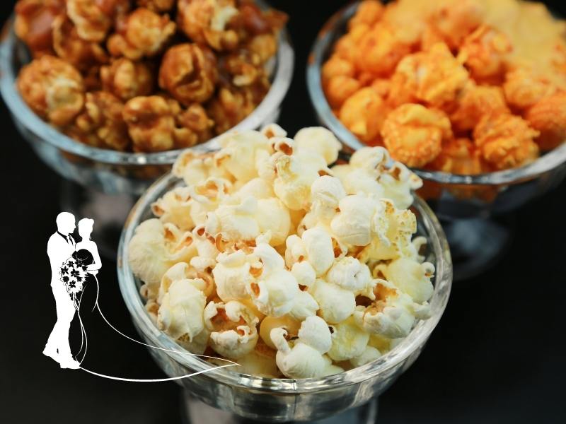 Gourmet Popcorn Hochzeits Tips
